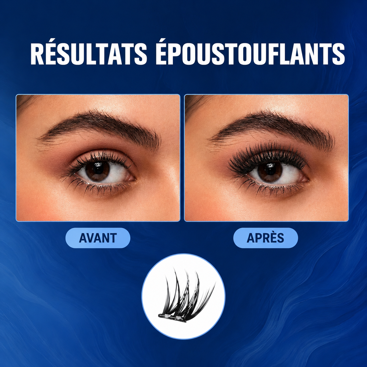 Cils DIY Clusters Gollee Sans Colle – Pose Facile à la Maison