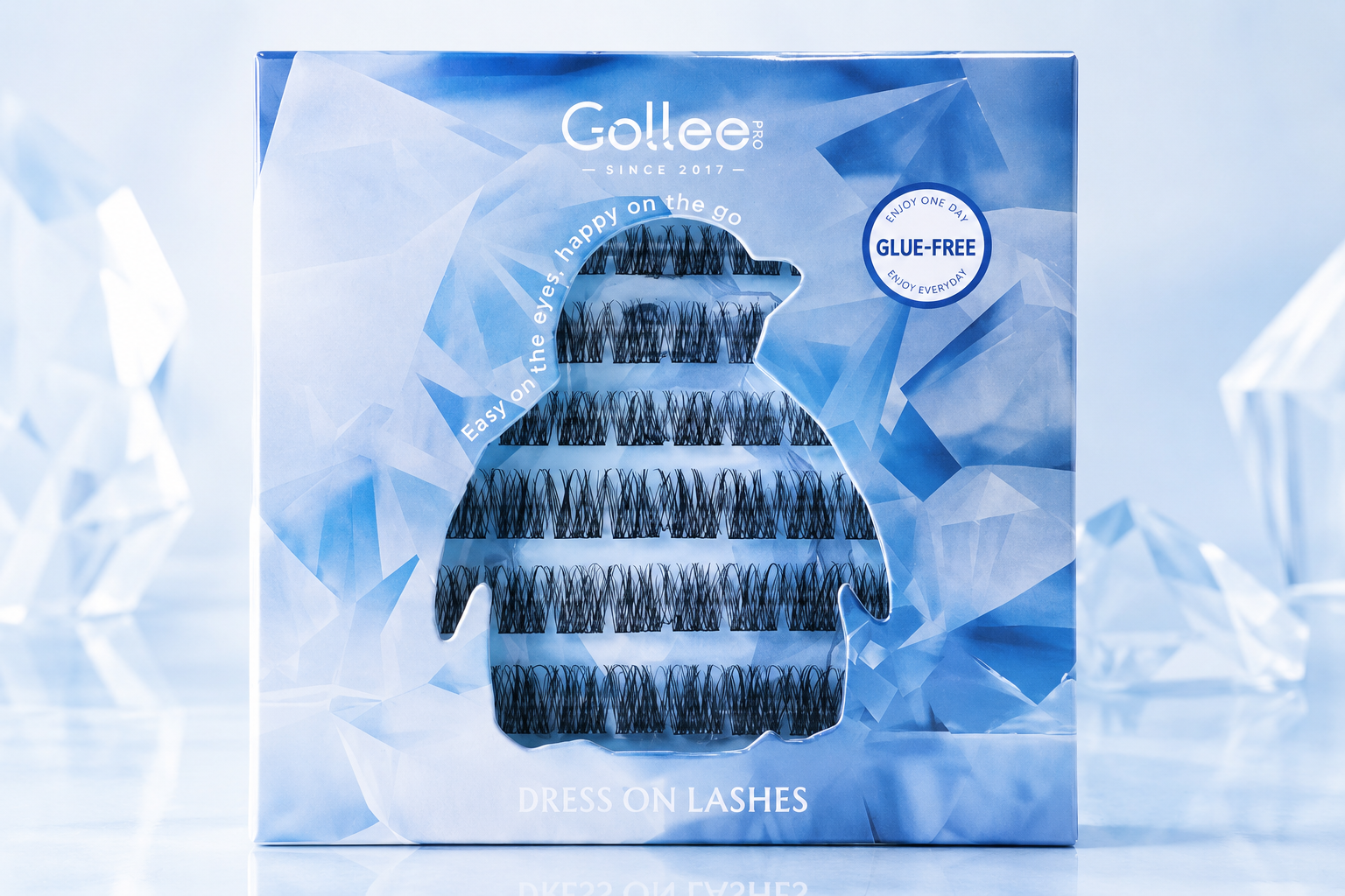 Cils DIY Clusters Gollee Sans Colle – Pose Facile à la Maison