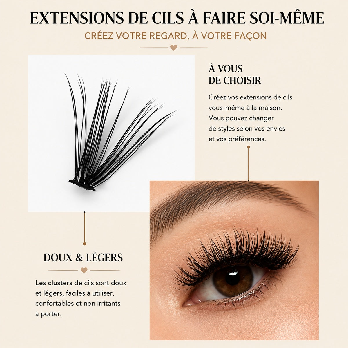 CILIA™ DIY Lash Extensions — Kit Complet