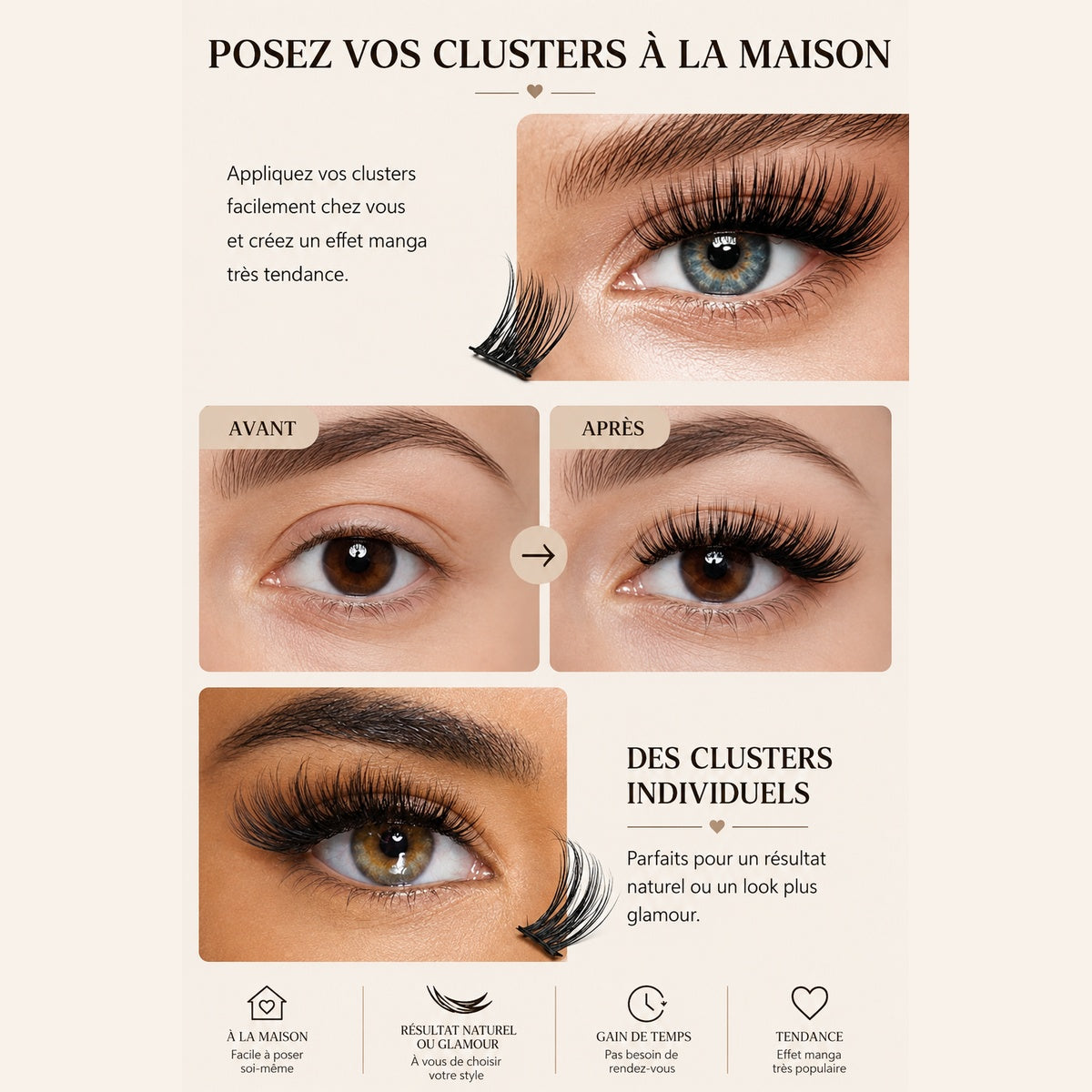 CILIA™ DIY Lash Extensions — Kit Complet